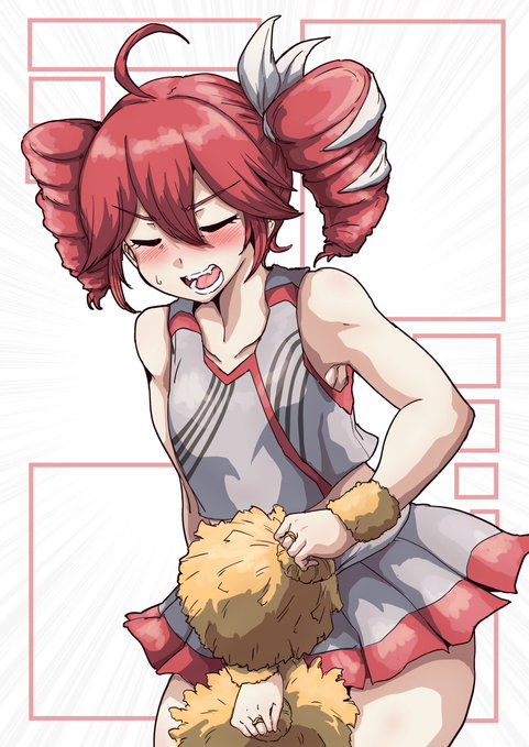 今日の日課はポンポン付きチアガール重音テトさんです 