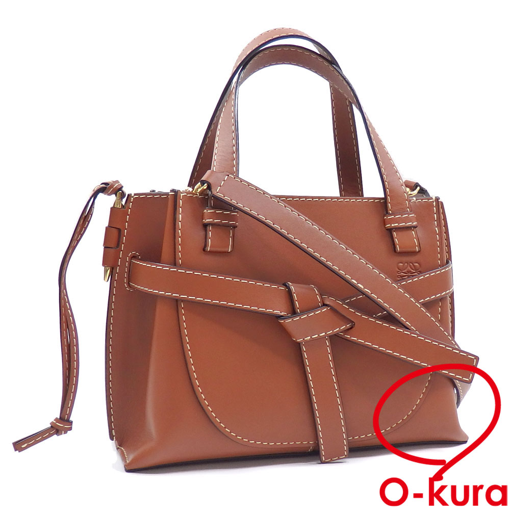 ロエベ ハンドバッグ ゲート トップハンドル ミニ 販売中です✨ Pre