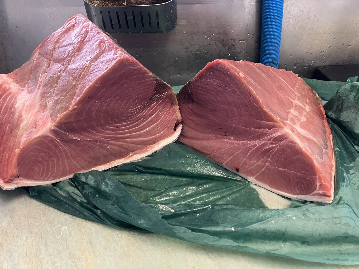 yasenaikamo777's tweet image. はーい♫津軽海峡冬景色　本マグロ祭り開催中ですよー！
赤身　中トロ　大トロ　希少部位を格安にて販売してます！

明日はマグロ丼もやってますよ！