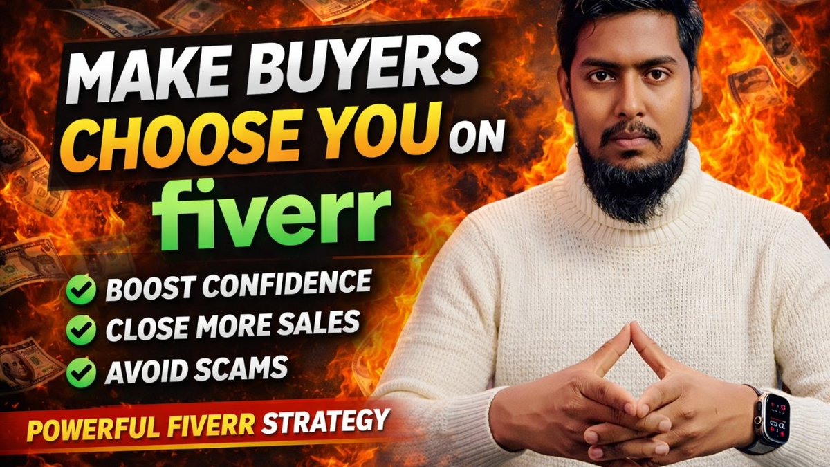 JubayerLabs's tweet photo. Fiverr-Buyer Psychology, Communication &amp; Opportunity Explained.
Speaker: Jubayer Ahmed, Lead Generation Expert
https://t.co/HWbS6TnCUo https://t.co/AsU9KZBInM