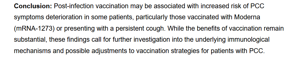 sborg40's tweet photo. Rather extra ordinary article by Dr Malone  commenting about a new study worsening of LC syndrome after Modernacovid vax
https://t.co/NmRA89yc3m
https://t.co/38a5o7RNk4 https://t.co/cWlg1fpNHV