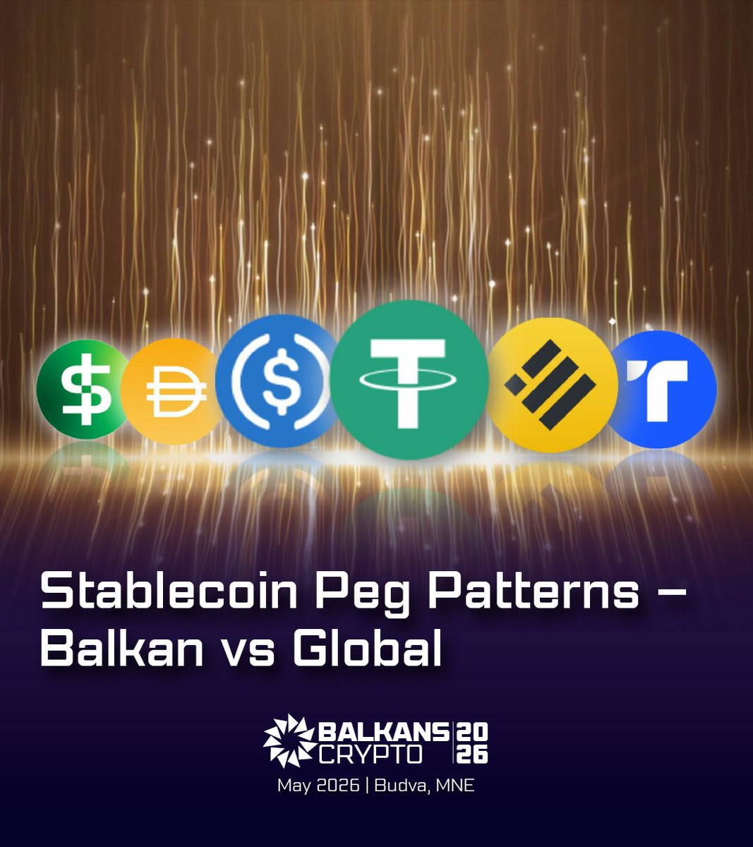 BalkansCryptox's tweet photo. USDT/USDC on Balkan exchanges shows a distinct peg‑resilience pattern vs Western markets.
That’s meaningful for advanced liquidity traders modeling basis + skew.
🎟️ Talk peg dynamics live → https://t.co/FXJm2Yug5H
#BalkansCrypto #CryptoCommunity #BTC https://t.co/HUDINvsQO3