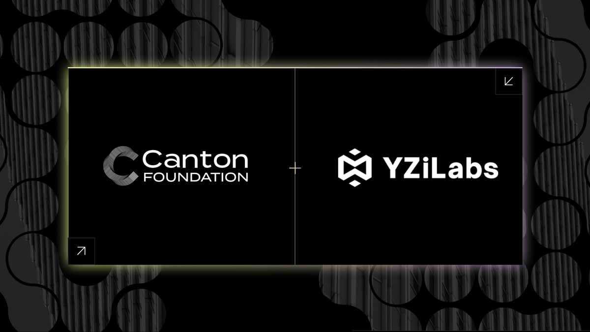 CantonFdn's tweet image. Welcoming @yzilabs to Canton as a Super Validator through CIP 0081!🎊

YZi is both a strategic investor in @CantonNetwork and a global, multi-billion AUM firm backing 300+ projects across Web3, AI, and fintech.

Their role on Canton is to help bring high quality builders, real…