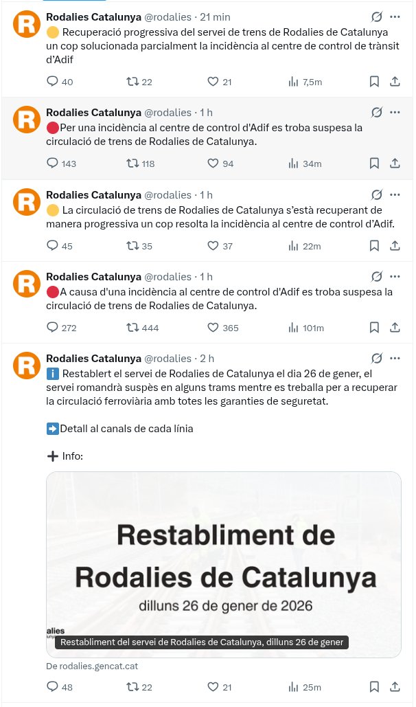 Com cullons voleu que planifiquem res?