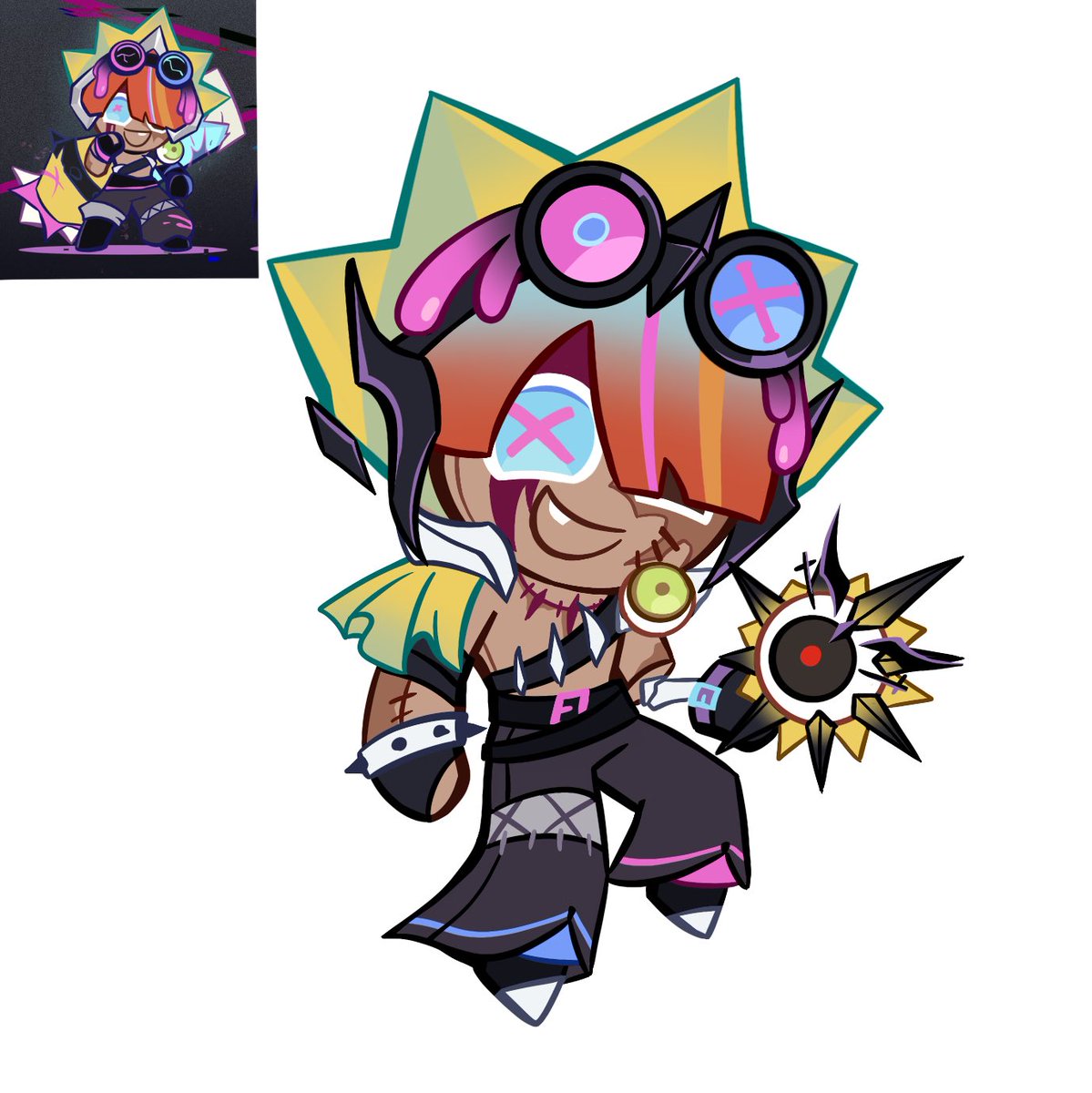 Georgia6067's tweet image. （預告）青色深淵重生裝