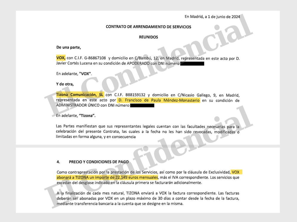 viOnemedia's tweet image. Vox paga 26.700 € mensuales al principal asesor de Abascal, Kiko Méndez-Monasterio, a través de una SL sin empleados

Fuente: @elconfidencial
