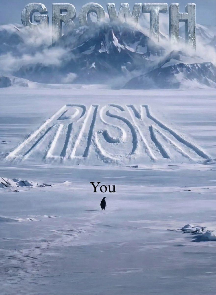 Growth is on the other side of risk.

Hastags : #penguin #mountain #winter #Recordent #CashFlow BusinessGrowth MSME EntrepreneurMindset RiskManagement