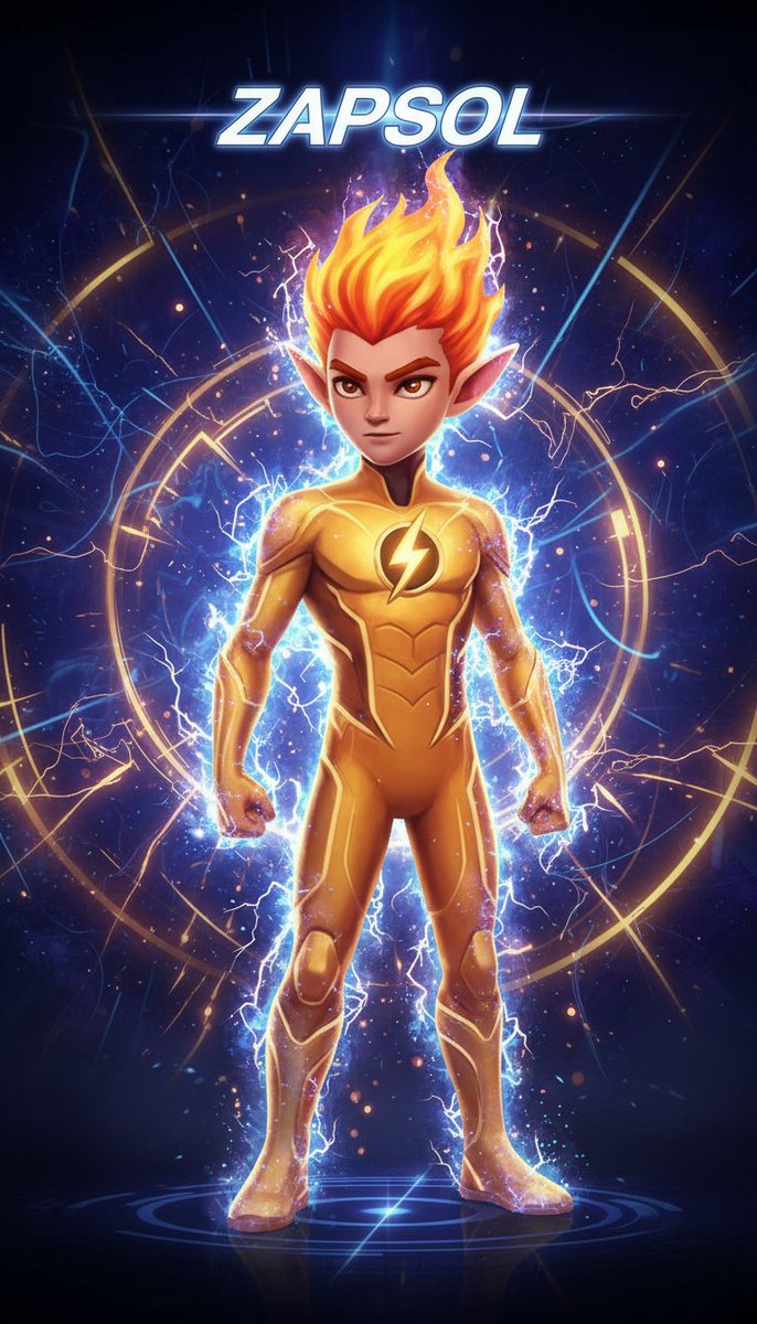 Hero_ZapSol's tweet photo. Energy forming.
ZAPSOL emerges with electric silence.
The field is about to shift.
#SolanaLegends #ZAPSOL #SolanaNFTs #CryptoArt #NFTdrop https://t.co/phcdg4iI2d