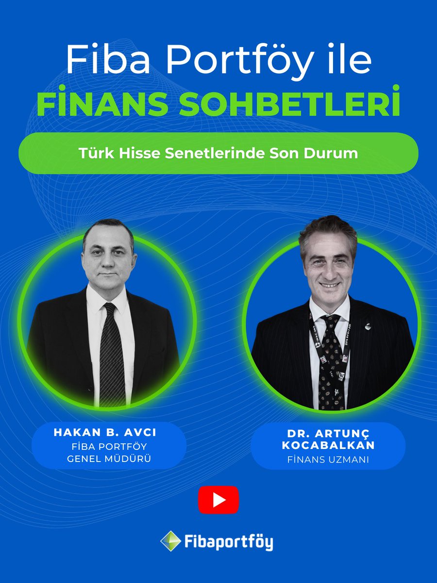 📢 Yeni video yayında!

Videoyu izlemek için tıklayın👇🏻
youtu.be/ypT6Naw5qEc

#FibaPortföy #FinansSohbetleri #TürkHisseSenetleri #HedgeStratejileri #MutlakGetiri #PortföyYönetimi #2026YatırımTemaları #EndeksSenetleri #YanSenetler #YatırımStratejisi
