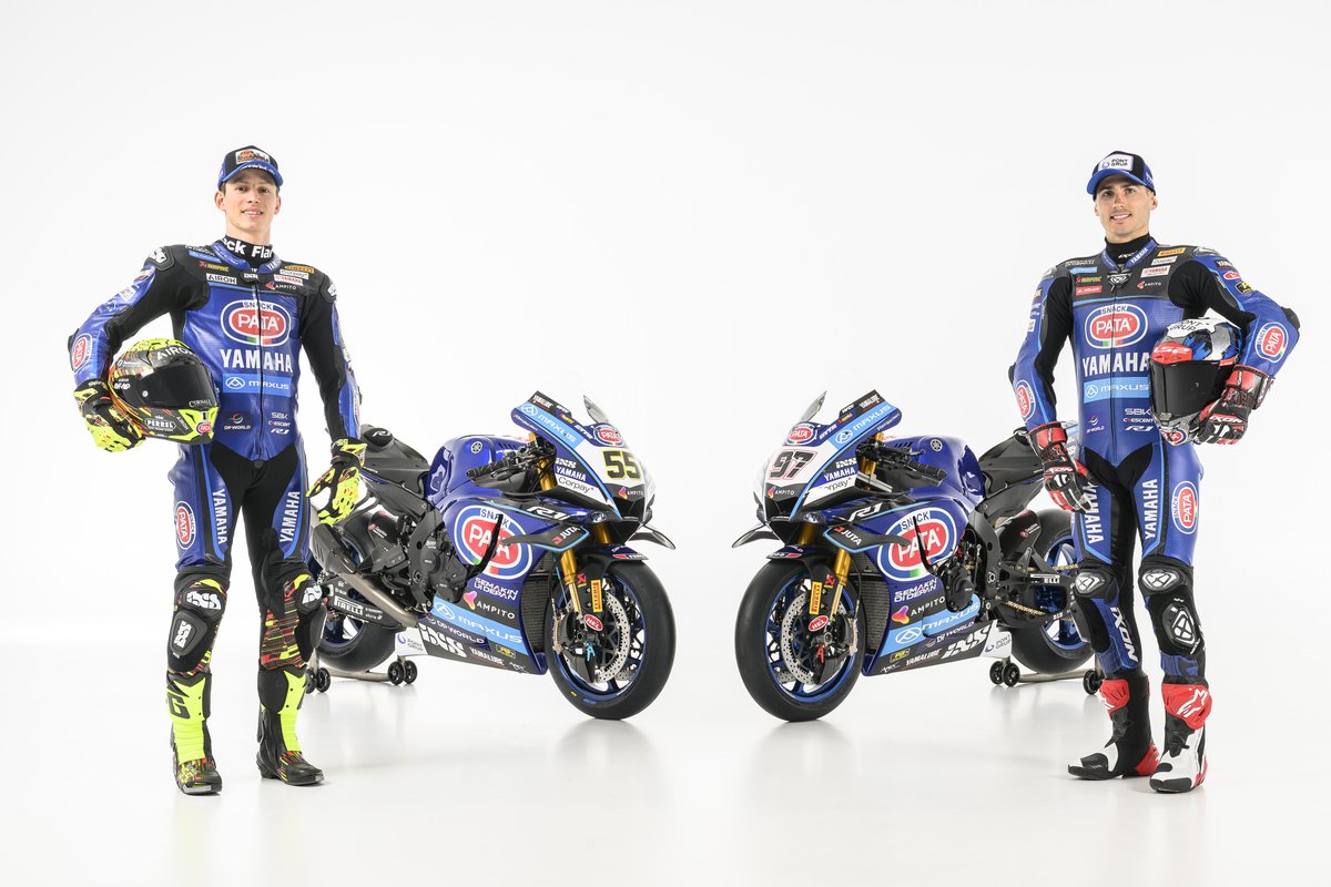 #WorldSBK 

Svelato il Pata Maxus Yamaha WorldSBK Official Team per il Mondiale Superbike 2026 con Andrea Locatelli #55 e Xavi Vierge #97