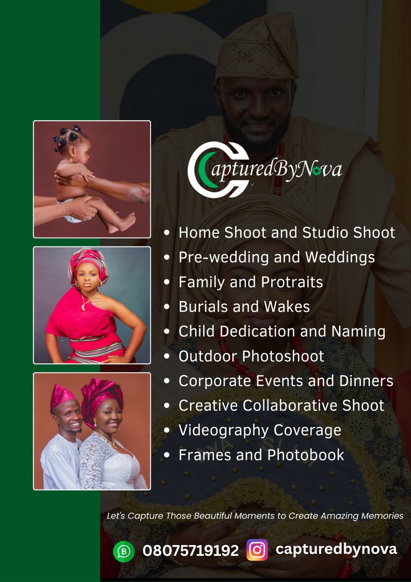 Let's Capture Those Beautiful Moment to Create Amazing Memories