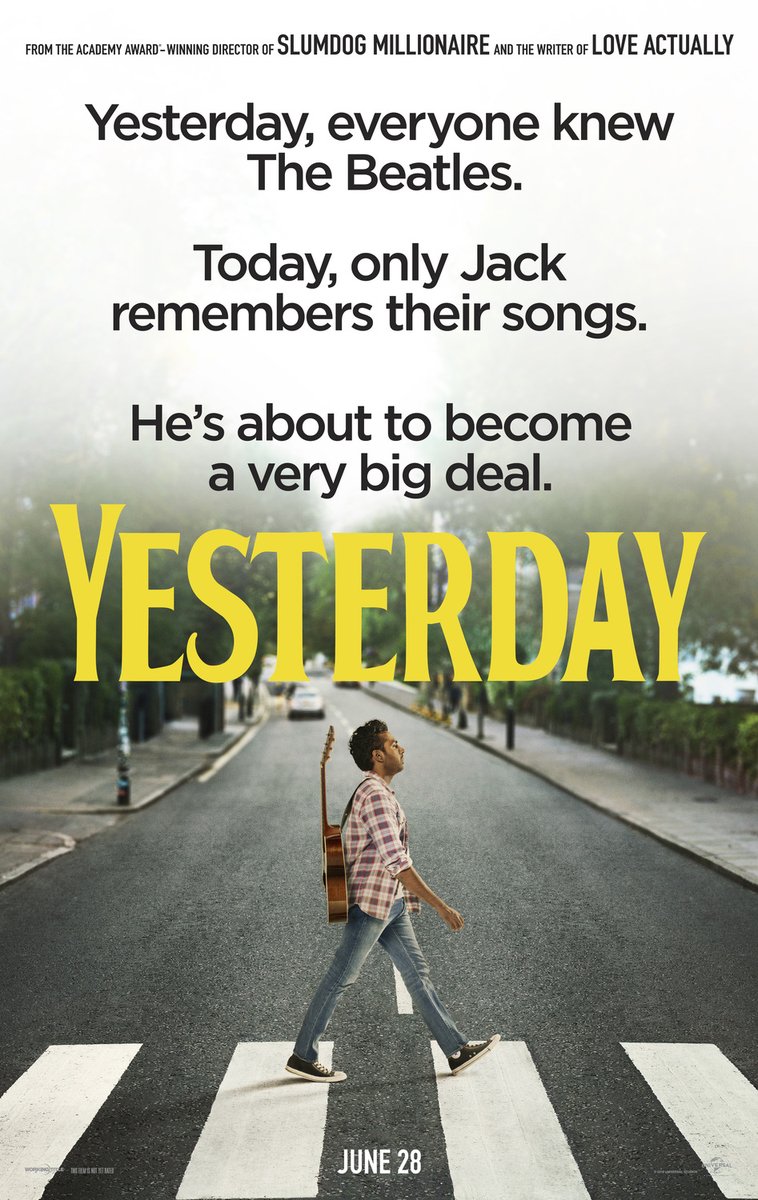 CinemaRareIN's tweet image. After a global blackout erases humanity's memory of the Beatles, a struggling musician performs the group's music and becomes a pop sensation.

#Yesterday (2019) by #DannyBoyle, now streaming on @JioHotstar.