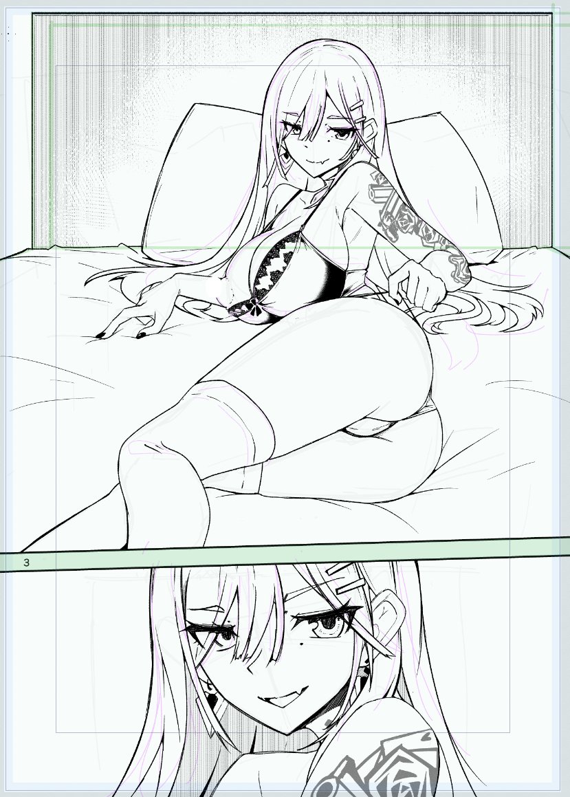 sinitidennis's tweet image. ちょっと休んで仕上げをしましょ