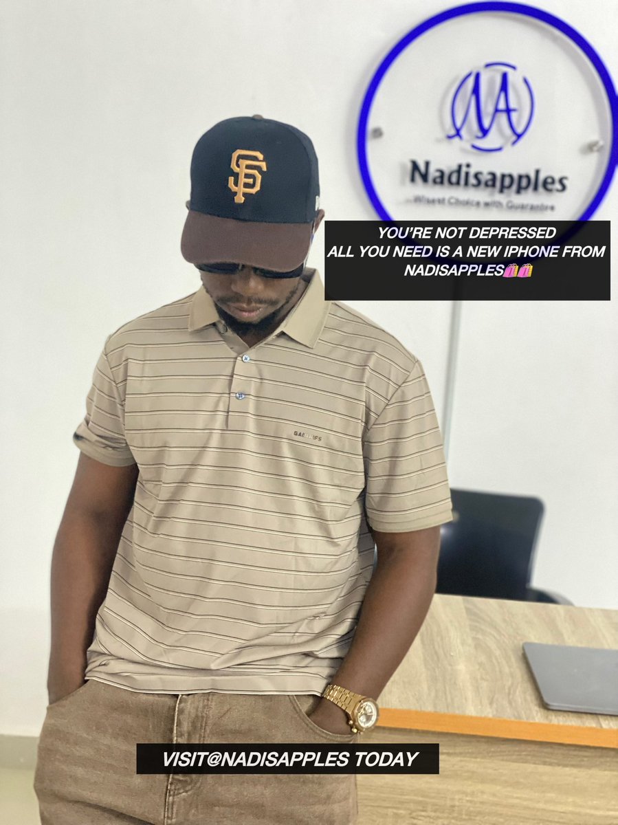 Depres$ed ke buy an iPhone today and see🤣

Think Original. Think Nadis 🛍️
Always remember Nadis is your guy ✌🏾

Visit <a href="/Nadisapples_Nig/">Nadisapples</a> today for your quality iPhones and accessories with Guarantee😍. 

Location: 📍Enugu 
Nationwide delivery 🚘. 
Call: 08166699372.
#TrendingNow