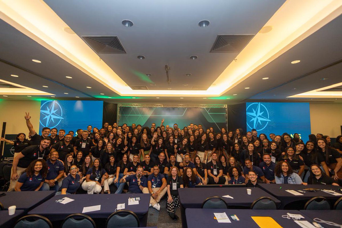 cergio's tweet image. Alinhamento estratégico do Sicoob Norte Sul 
Com todo o time alinhado para um grande ano em 2026