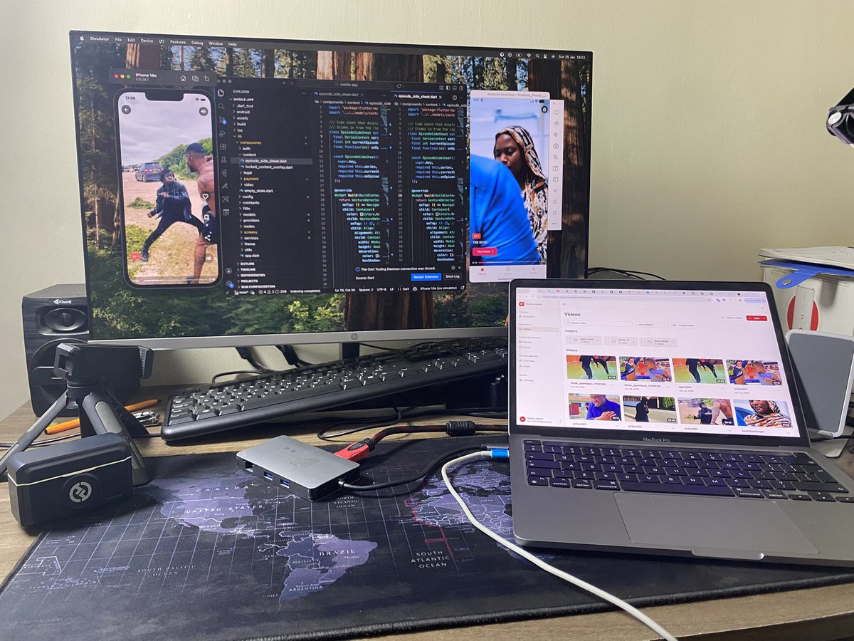 RizwanHamisi's tweet image. Another week of reinventing the wheel.

As a dev, if the wheel makes even a little money, it’s worth reinventing.

I’m not building a “Netflix clone” , I’m building a streaming infra for local films to premiere and monetize

That small slice of the free market is more than enough