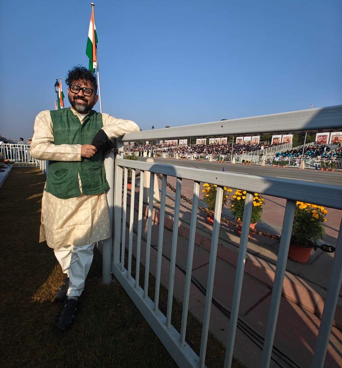 A moment of pride at Kartavya Path.

Seeing our CTO, Dr R Shivaraman., at the Republic Day Parade, invited through <a href="/DPIITGoI/">DPIIT India</a> &amp; <a href="/India_iDEX/">iDEX DIO</a>, is a reminder of how far Indian deep-tech innovation has come.

Grateful, humbled, and proud to be part of this journey.