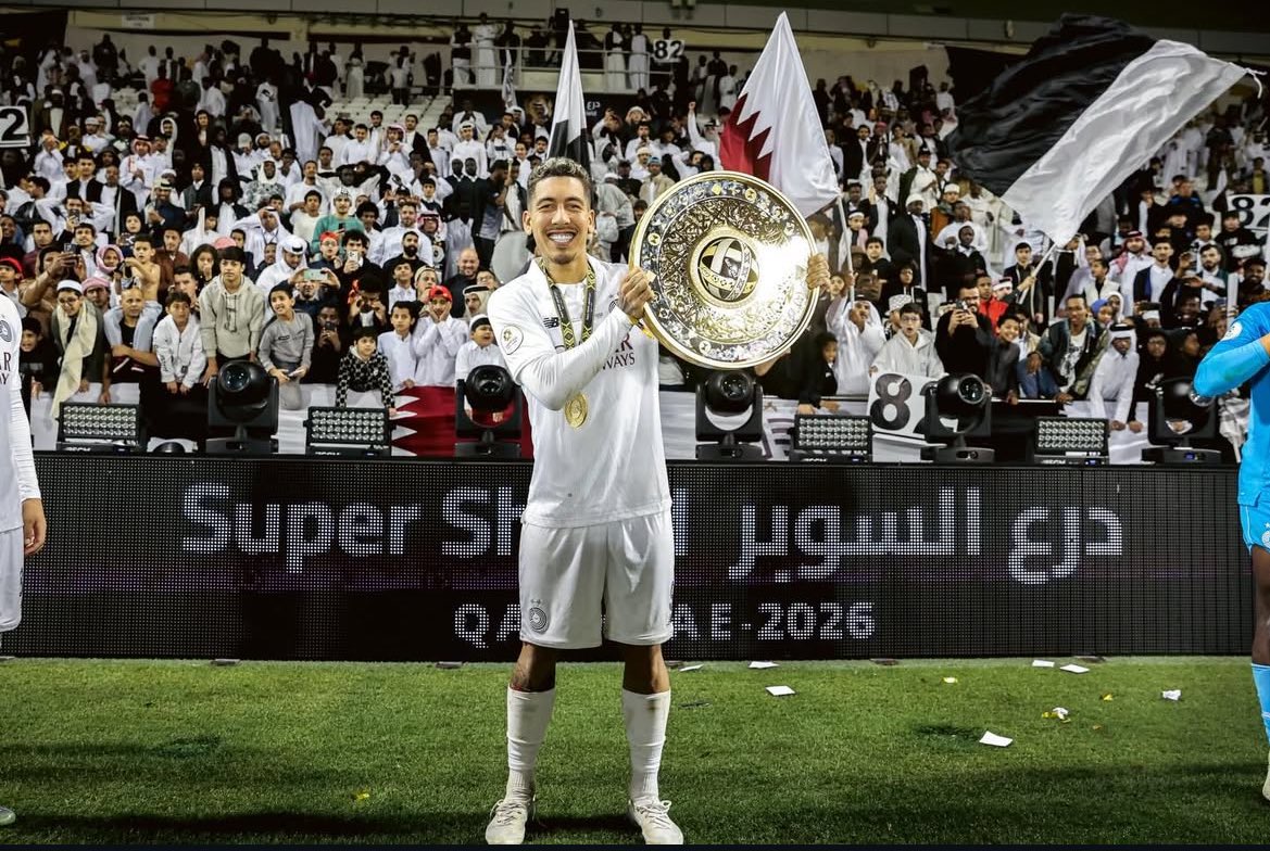 Roberto Firmino scored a brace, including a last-gasp winner, as Al Sadd beat Shabab Al Ahli 3-2 in Qatar-UAE Super Shield Final 👏