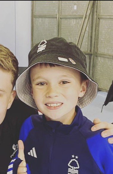 petermblackburn's tweet image. This is the bucket hat lost outside the ground in Braga when Josh was getting out of his wheelchair. There were fewer pin badges when it was lost. Please RT in the hope we can reunite them. Thank you for your support with this. #NFFC