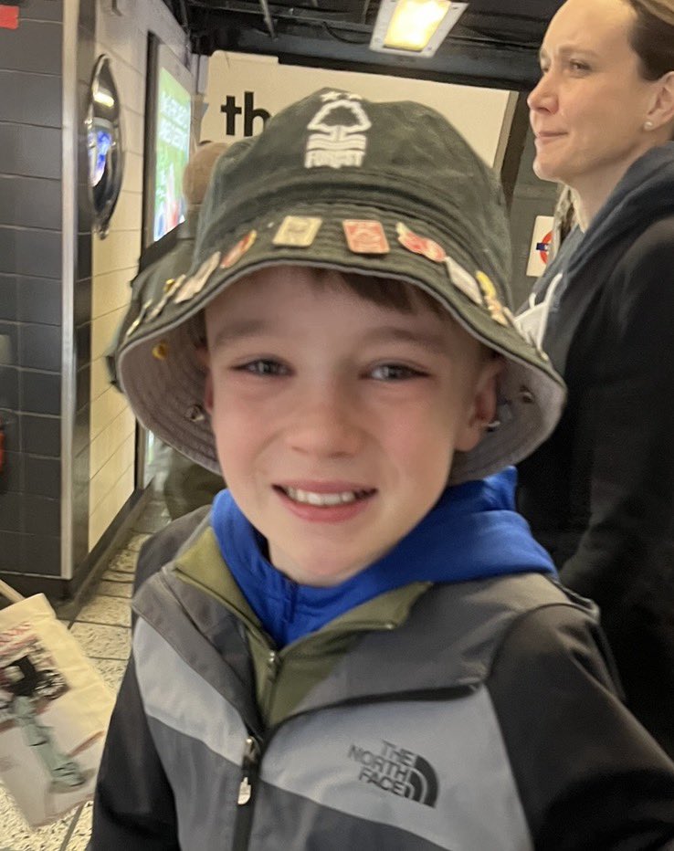 petermblackburn's tweet image. This is the bucket hat lost outside the ground in Braga when Josh was getting out of his wheelchair. There were fewer pin badges when it was lost. Please RT in the hope we can reunite them. Thank you for your support with this. #NFFC