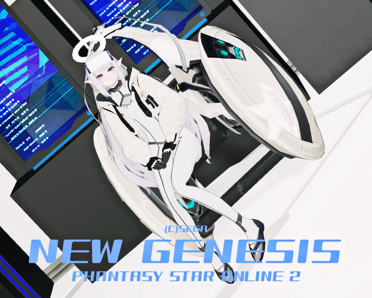 ヒマリさん更新しました！！
またまたニコさんのCSお借りしました！！
#PSO2でブルアカ
#PSO2NGS_SS
#時雨ロゴ