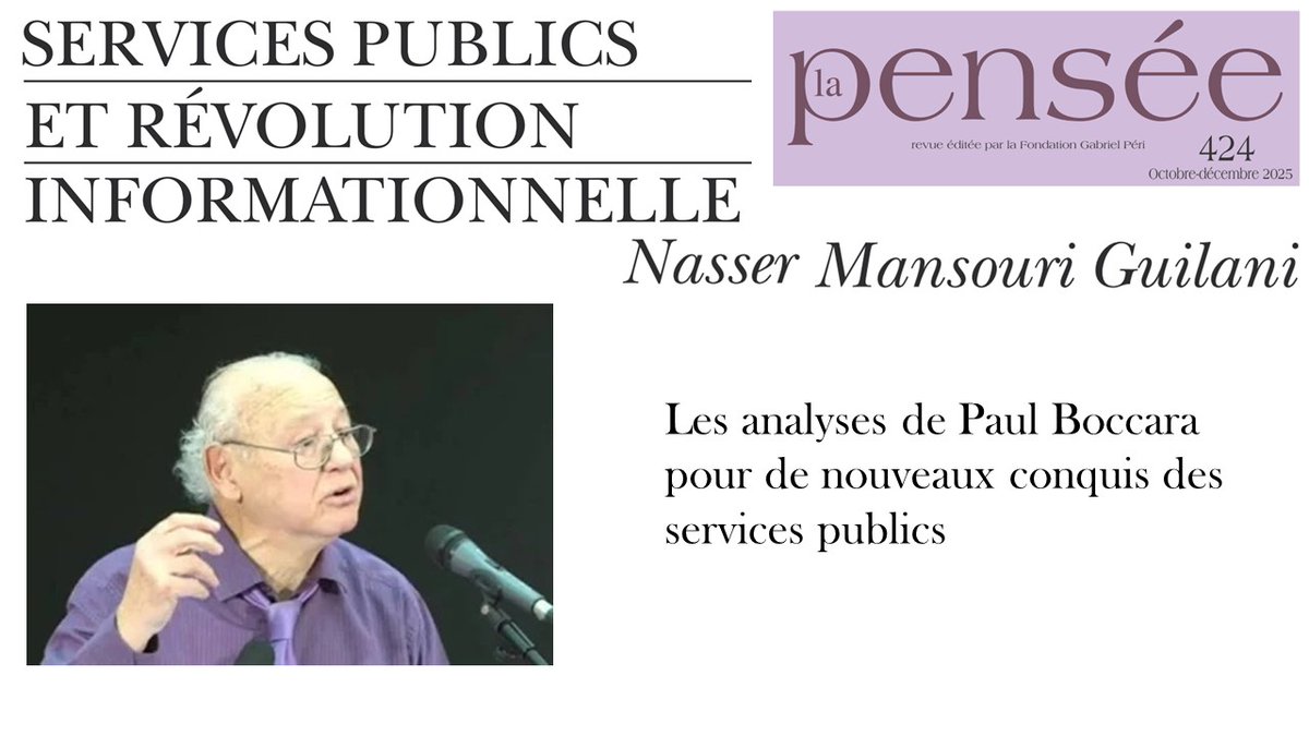 Revue La Pensée tweet media