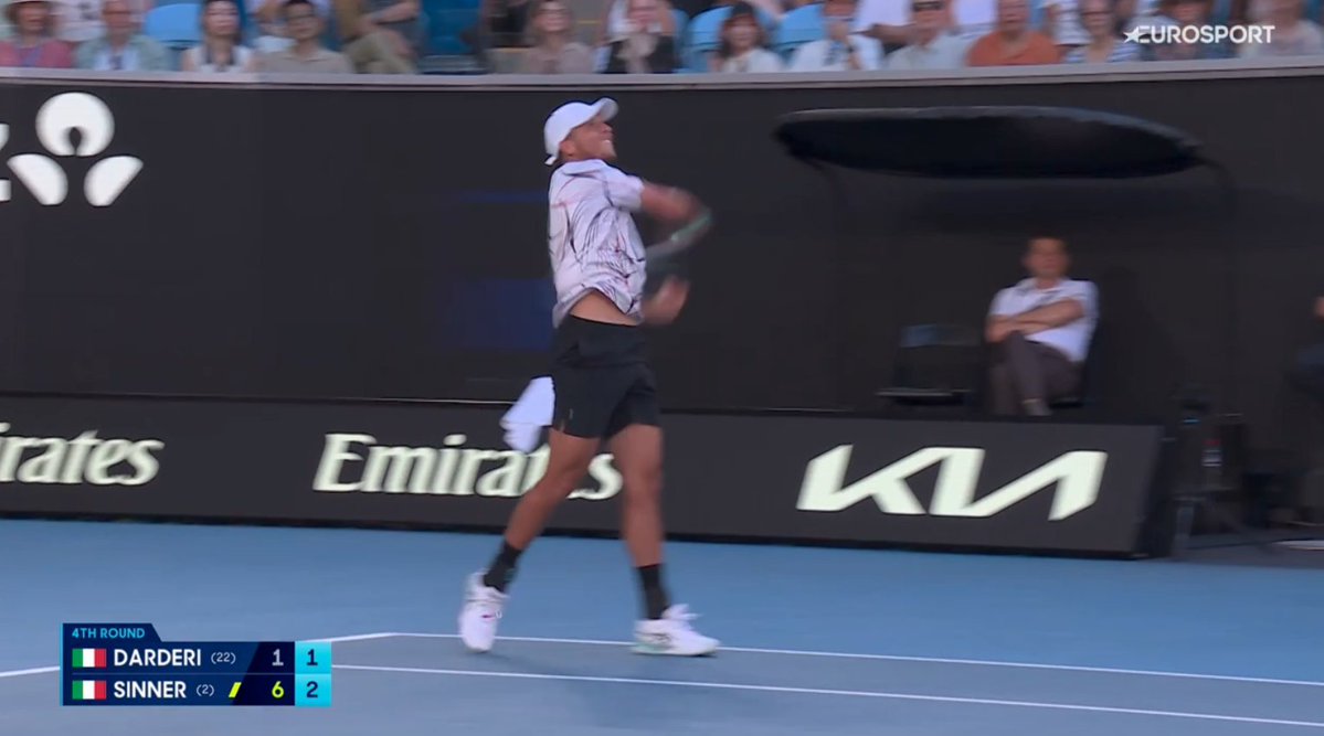 What 40 minutes of #Sinner does to a man 🥀🥀
#AusOpen