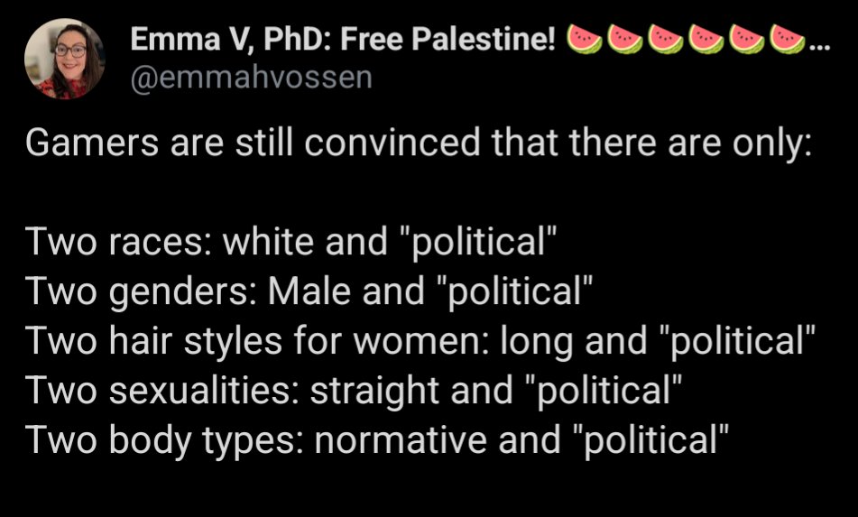 That's privilege at play