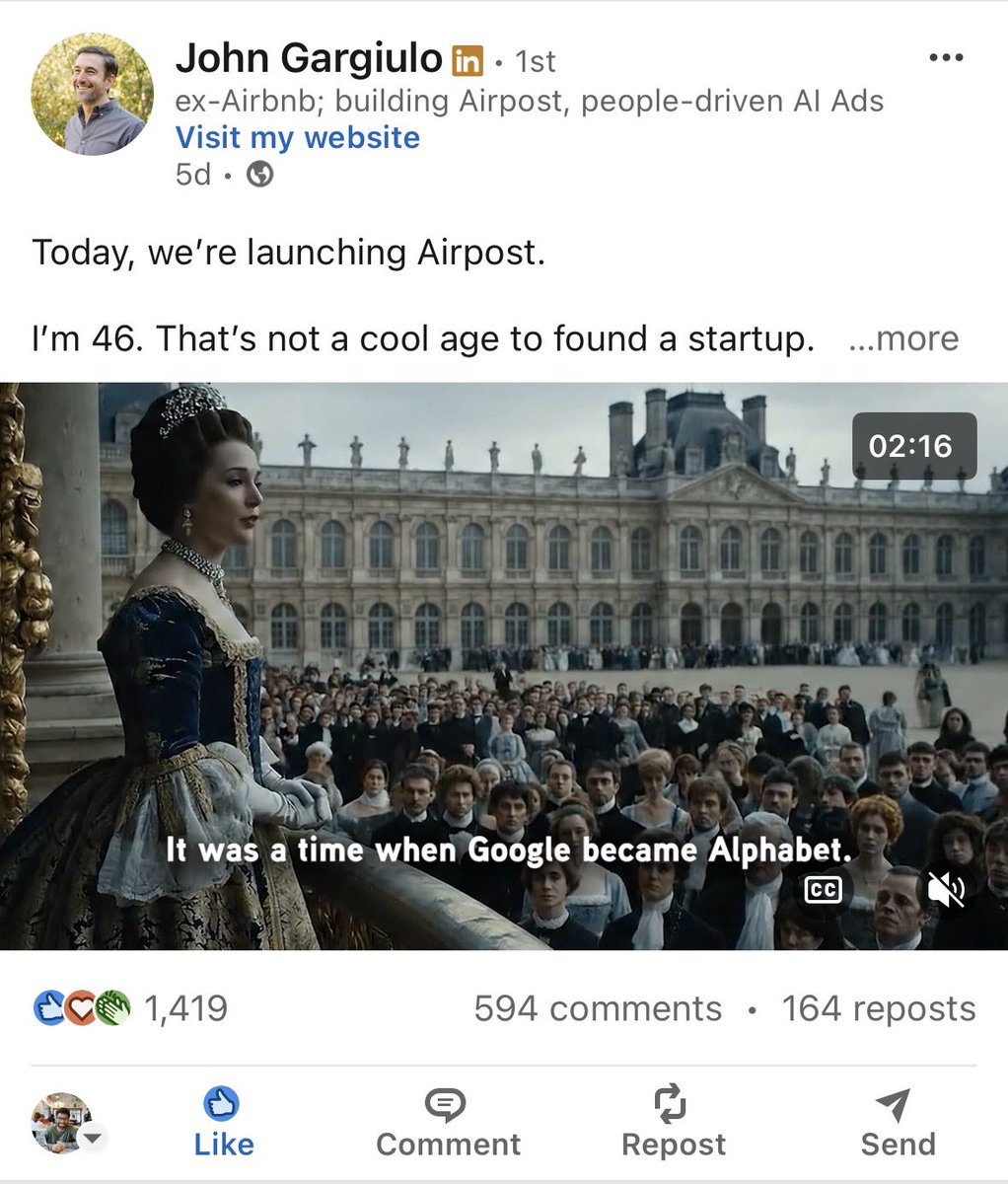 We did it again.

10 million+ views across X and Li.

Beyond views, we did business. Qualified leads. Inbound. 100s of them. Real $$$.

Wasn’t easy. Enterprise product. Priced $8k/mo. Minimal existing social capital.

We did it anyway. We’re best in business.

If you’re planning