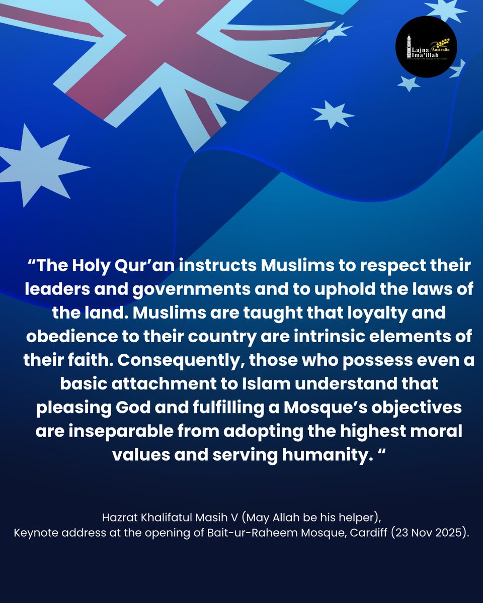 Lajna Ima'illah AUS tweet media