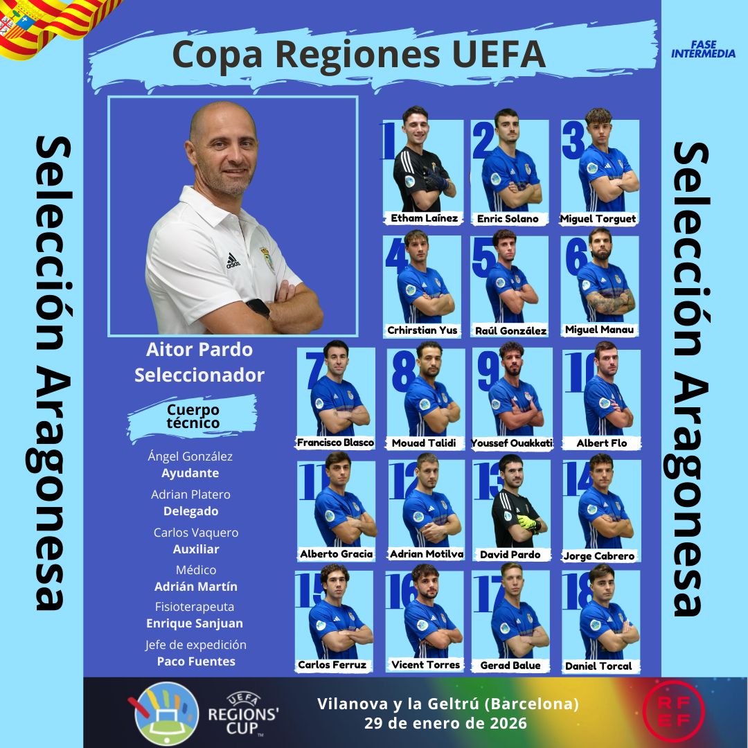 Real Federación Aragonesa Fútbol tweet media