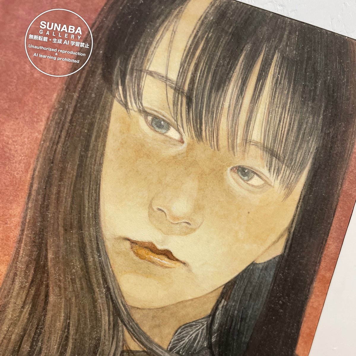 成瀬リョウ個展「彷徨うツバメ」より、《moment Ⅱ》部分。全体像は下記の通販画面からどうぞ。ご注文は店内でも下記からでもできますので是非！
sunabagallery.com/shop/20260124_…

#成瀬リョウ #ギャラリー
成瀬リョウ <a href="/bagel_R/">成瀬リョウ</a>