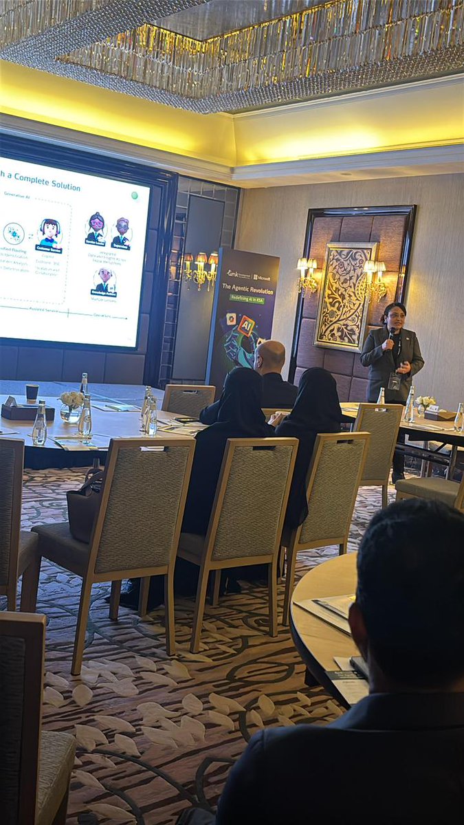 We are now exploring Copilot in Action, showcasing how AI is redefining productivity and empowering people to work smarter and more efficiently.

Amr Nassar from Microsoft, alongside Sandra Mounir, is walking through real-world scenarios that demonstrate how Copilot streamlines