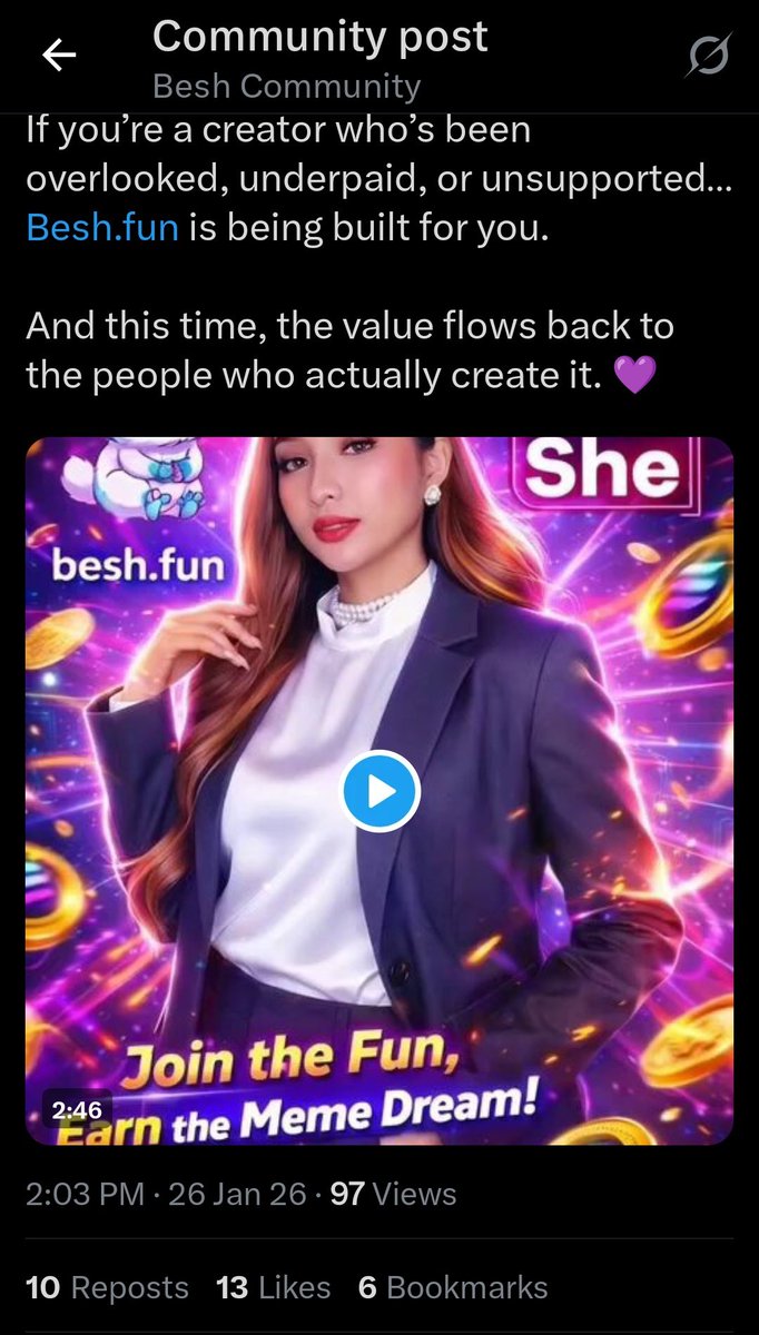 StarSolOfficial's tweet image. Calling all crypto influencers! 📣 PumpFun Hackathon has a $3M prize pool! 
@Beshfun is building the next generation of live streaming dApps on #Solana. Connect with your community like never before!

Follow: @Beshfun
Like and Retweet pinned
 #PumpFunHackathon #BeshFun #Community