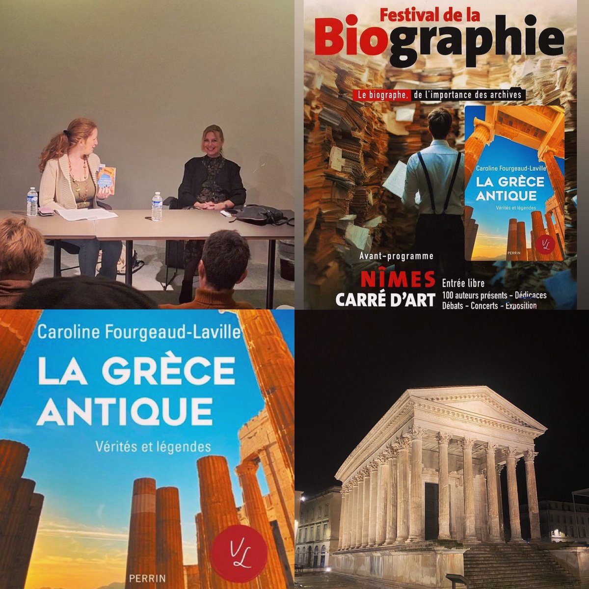 Un formidable moment d'échanges avec les lecteurs de toutes générations! De jeunes étudiants, des petits enfants avides d'apprendre le grec accompagnés de leurs grands-parents, des professeurs, des amateurs de bourlingue et de connaissance, joyeuse cohorte d'amoureux des livres !