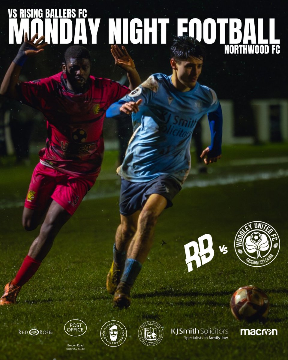 WoodleyUtdFC's tweet image. 𝐌𝐍𝐅 👀

⚽ vs @RisingBallers_
🏆 @ComCoFL
⏰ Mon 26th Jan, 7:45pm KO
📍 Northwood FC

📸 @trevsphotos1

#WeAreUnited🩵