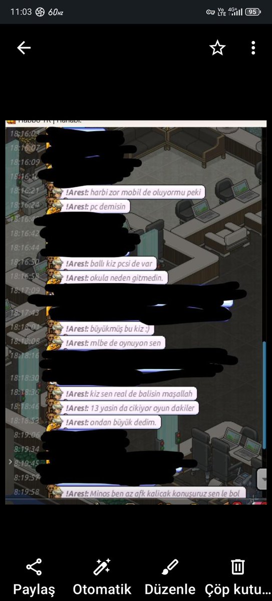 Normal bir mobil legens sohbeti ifşa yalan haber diye paylaşılan SS bu okuya bilirsiniz