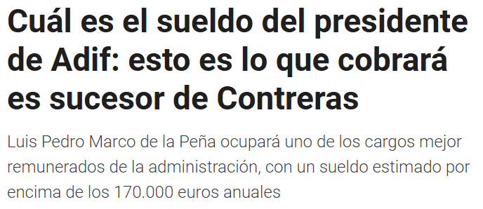 arnaubor's tweet photo. Mentre fa 6 dies que no hi ha trens a Catalunya, els presidents de RENFE i ADIF segueixen cobrant el seu sou de 186.000€ i 170.000€, respectivament. https://t.co/Wgx8WanM4q