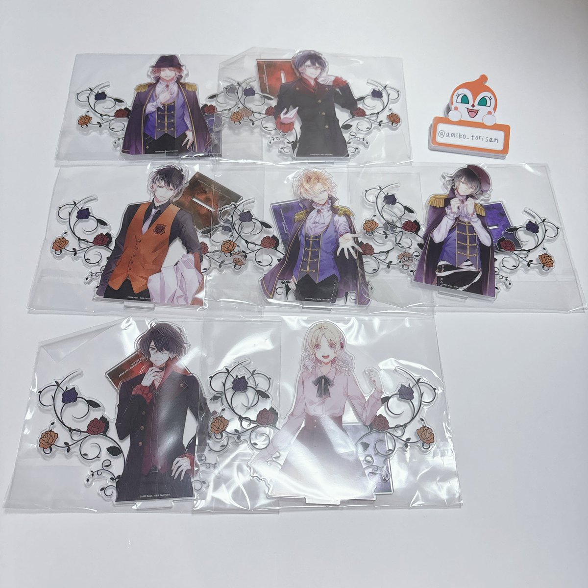 ディアラバ くじ グラス ルキ コウ ユーマ アズサ シン 💛交換希望💛ディアラバ/中国限定 （譲）ライト・レイジ・ルキ・コウ