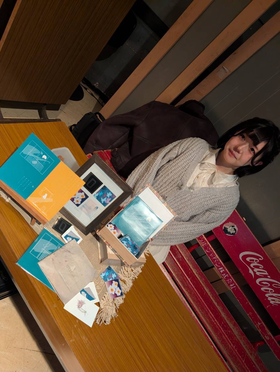 物販設営しました‼️‼️‼️‼️‼️ヤーーーイヤイヤイ‼️‼️‼️こーんなきれ〜〜〜〜〜〜なセッチングは、私(ワタクシ)はできませんので、スタッフのきれ〜〜〜〜〜〜なおね〜〜〜〜さんがやってくれました♡♡♡まだまだ予約出来まつよ(^.^)♡オオーン