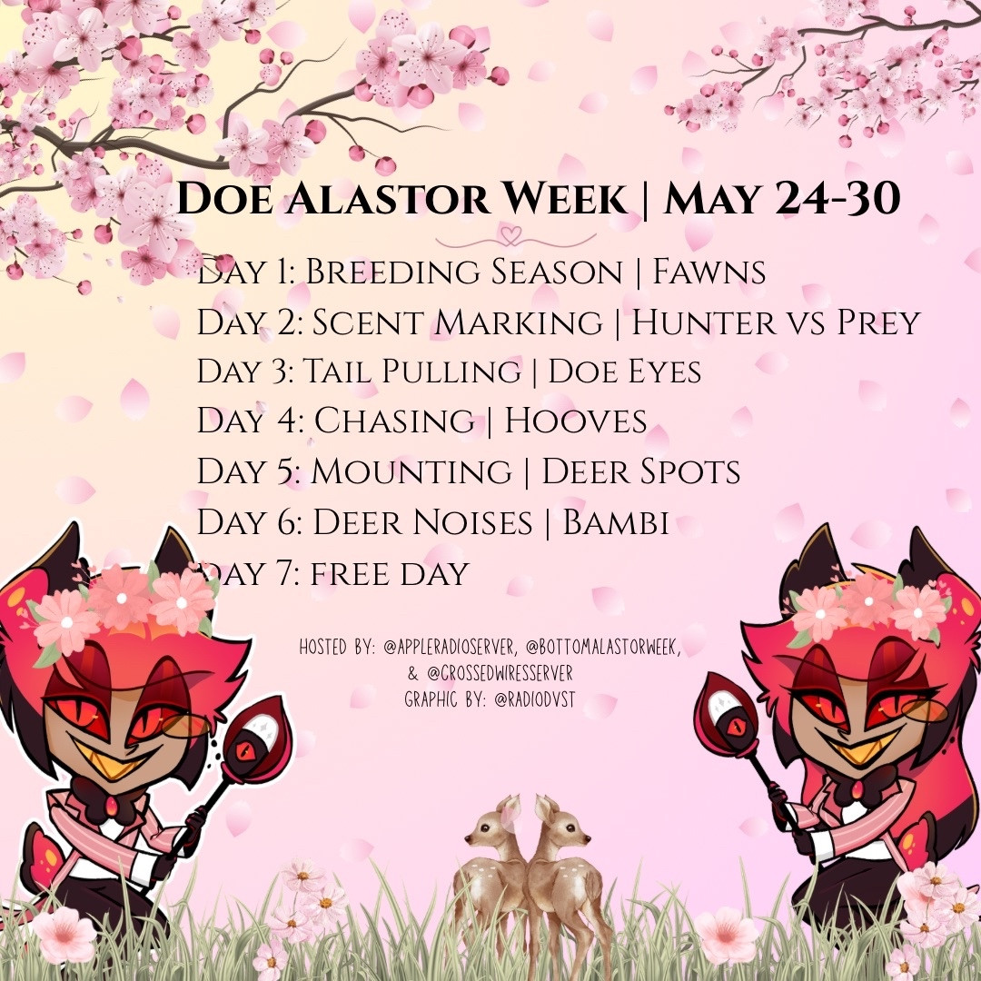 Doe Alastor Week (@doealastorweek) / Posts / X