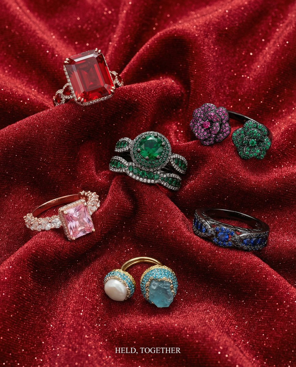 Xdezigna_'s tweet photo. Quiet intensity.
Refined desire.

Jewelry that doesn’t ask for attention. It holds it.

An AI Valentine campaign by Xdezigna https://t.co/1wG4hW59sB