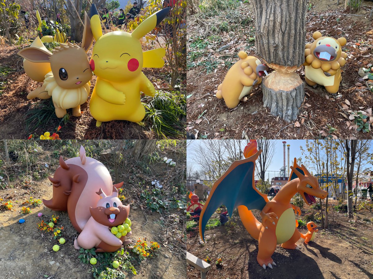 ポケパーク カントー】 モンスターボール入りのポケモンピンバッジが