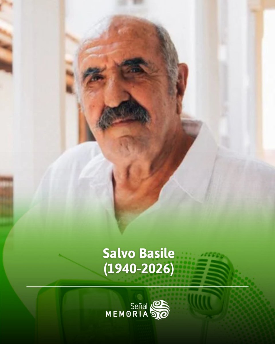 SenalMemoria's tweet photo. 🟢 Lamentamos el fallecimiento a los 85 años del actor Salvo Basile. Nacido en Italia en 1940, llegó a Colombia en 1968 y construyó una carrera de 5 décadas como actor de cine, TV y teatro, productor y gestor cultural. Enviamos nuestras condolencias a sus familiares y amigos. https://t.co/m35gZZTUvl