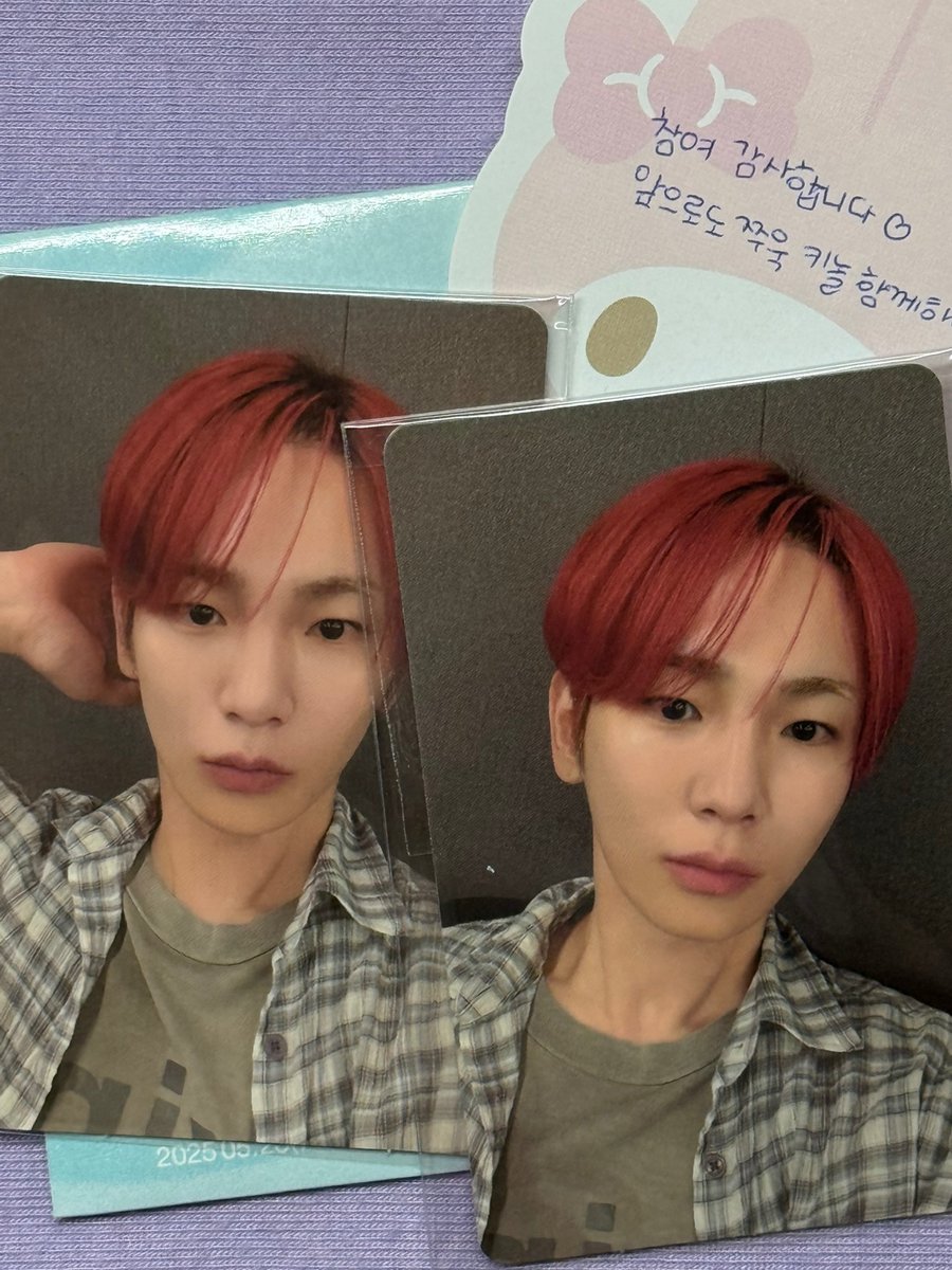 cutymasterkey's tweet image. 안녕하세요? 많이 늦었지만 이벤트 당첨 후기 남깁니다 🥹
이벤트 여는 게 생각보다 번거롭던데 기범이에 대한 사랑만으로 이런 수고를,, (후웅,, 감동) 덕분에 이쁜 기범이 미공포를 갖게 되었어요 감사합니다 🥰 다음 활동기에 릴프릭들 또 힘 모아보자요 💕💜🪻