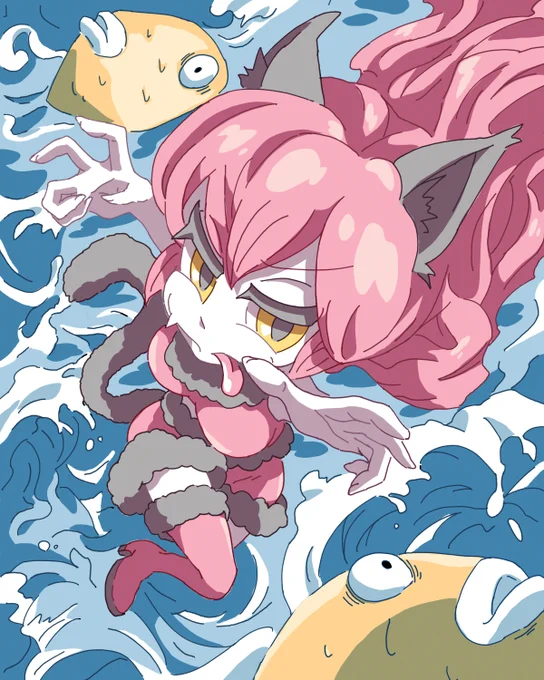 「ねこむすめ」 #一次創作イラスト