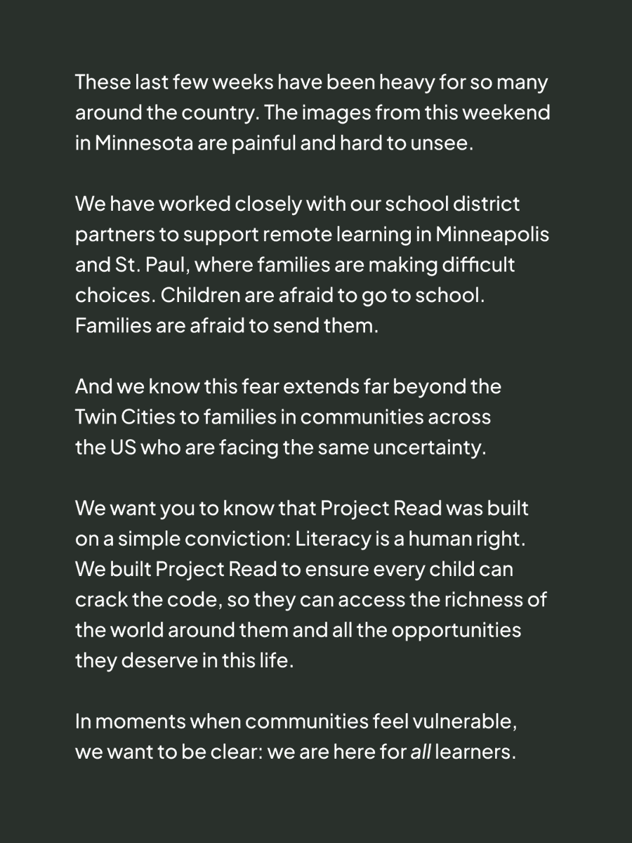 Project Read tweet media