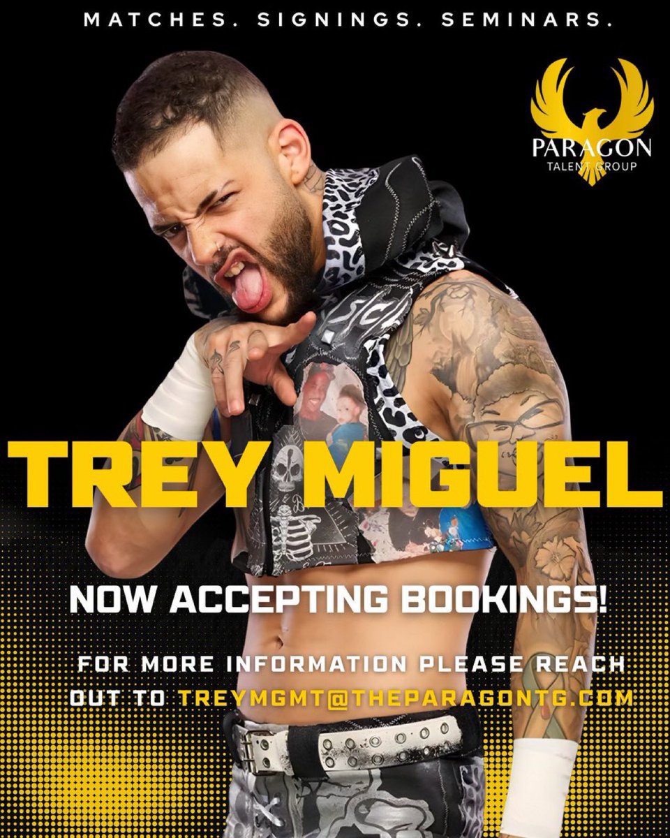 Trey Miguel tweet media