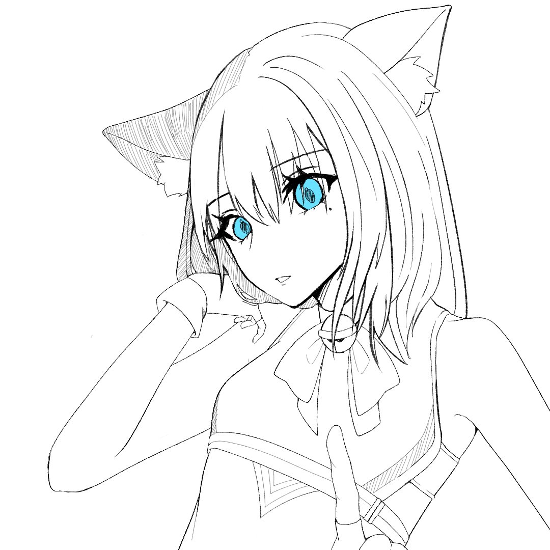 ワンドロ
構図決め～一時間計ってこれ。