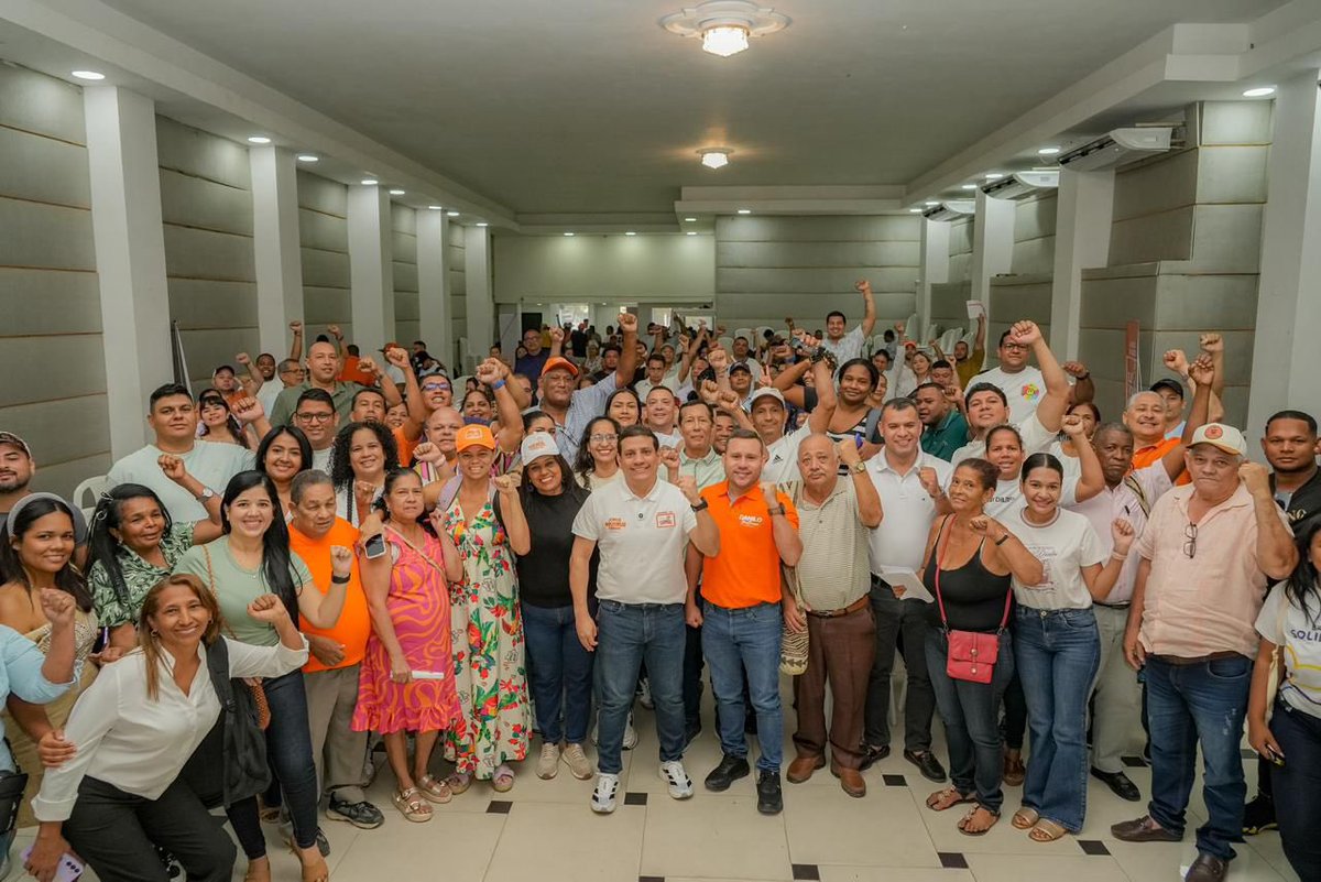 Gracias líderes y lideresas de las localidades 1,2 y 3 de Santa Marta, por depositar en esta campaña de Fuerza Ciudadana, la confianza para ser su voz ante el Congreso de la República y gestionar muchos más recursos que permitan más transformación tal y como Carlos Caicedo lo
